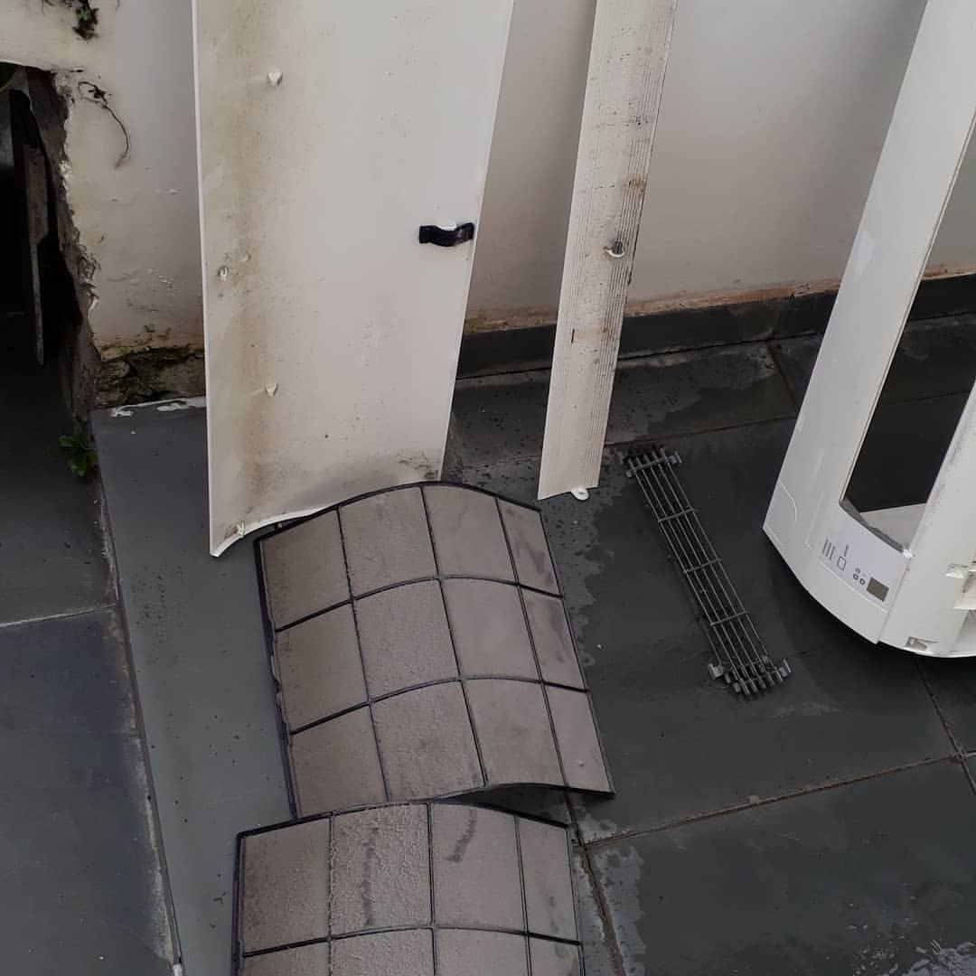 Limpeza de ar condicionado